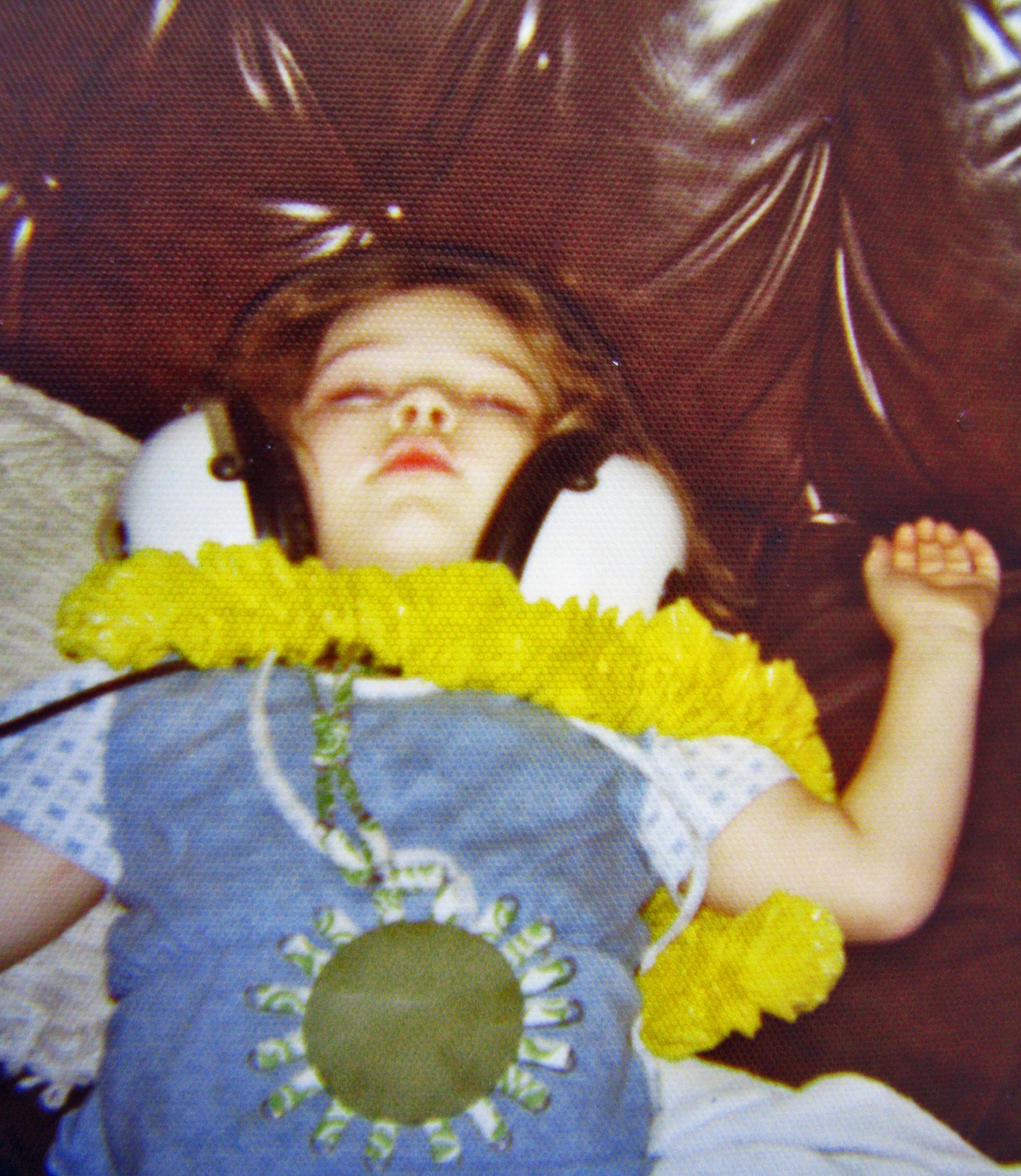 Allison as a small child